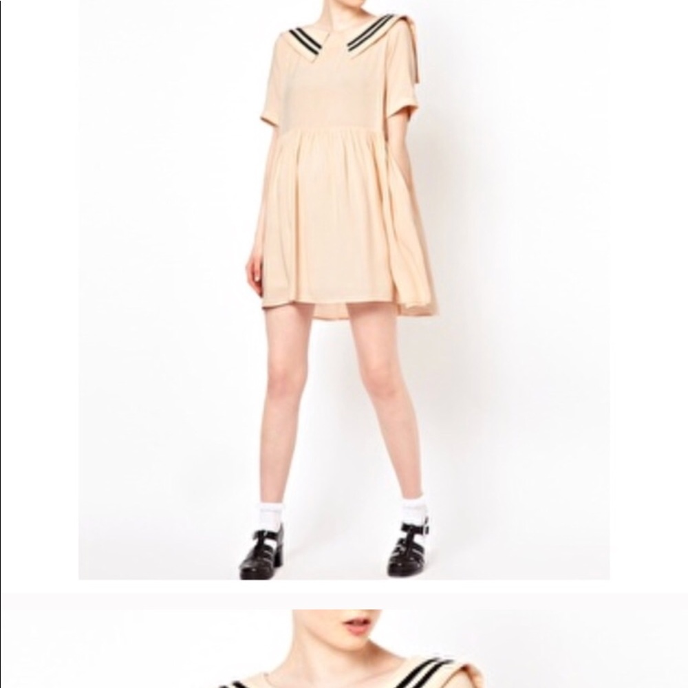 ISO brand “the whitepepper” sailor dress